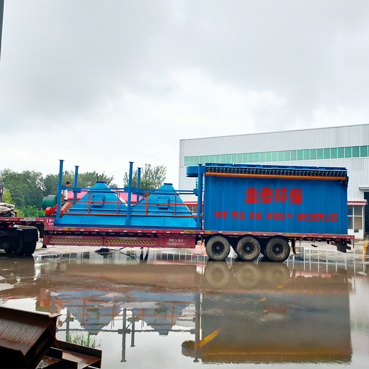 300袋配30kw風(fēng)機(jī)裝車發(fā)往福建三明